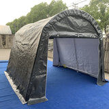 Dome storage Tent with Zippered Door